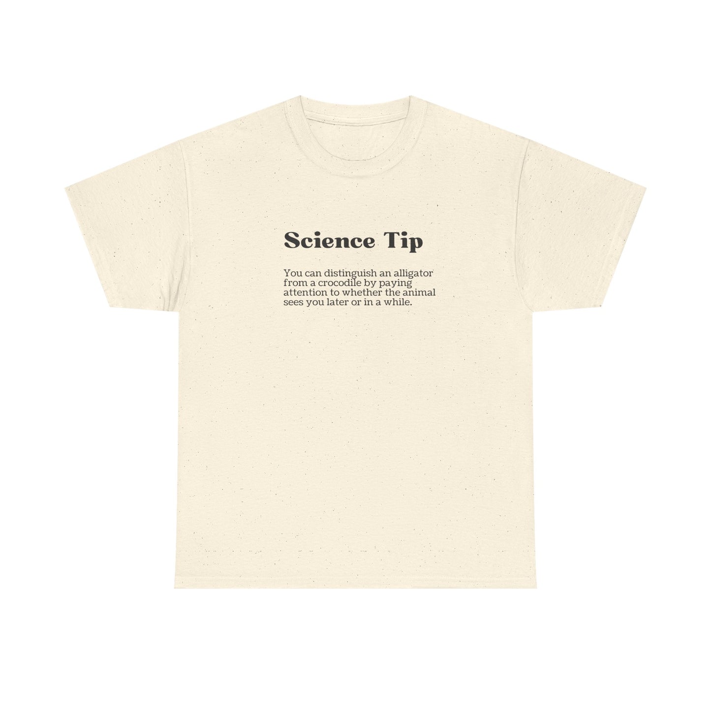 Science Tip Unisex Heavy Cotton Tee, Funny Science Shirt