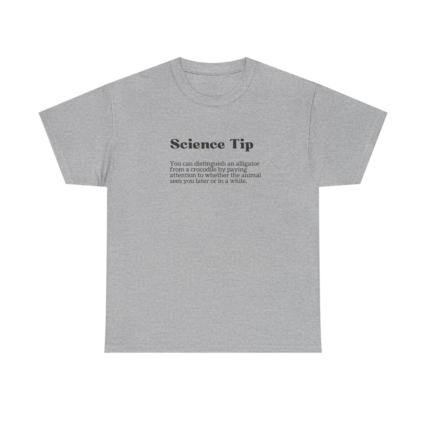 Science Tip Unisex Heavy Cotton Tee, Funny Science Shirt