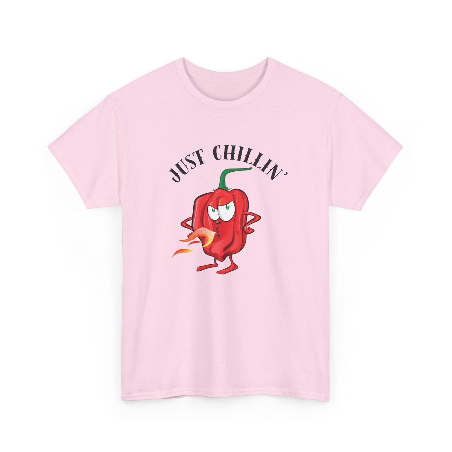 Chill Pepper T-Shirt – Fun Unisex Heavy Cotton Tee