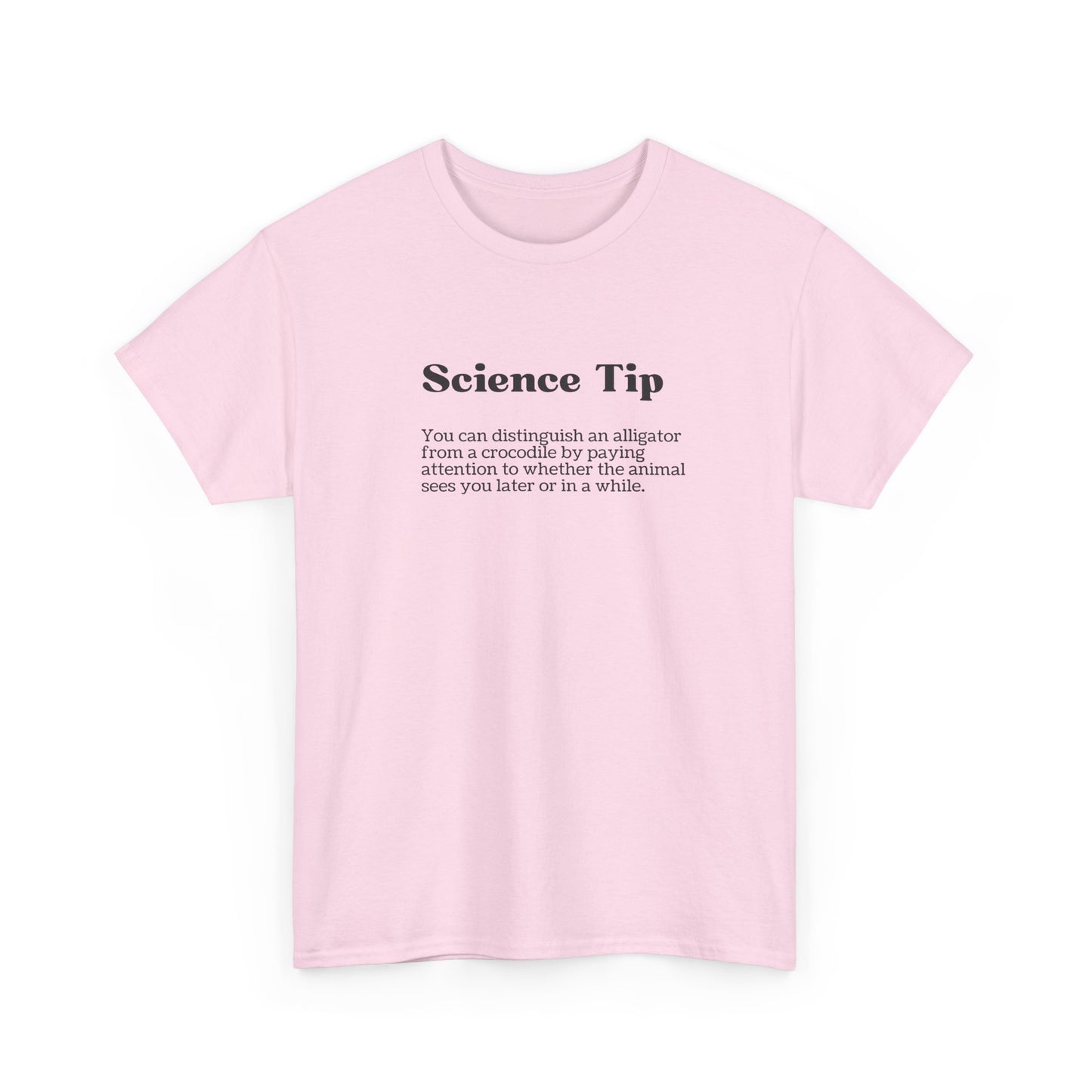 Science Tip Unisex Heavy Cotton Tee, Funny Science Shirt
