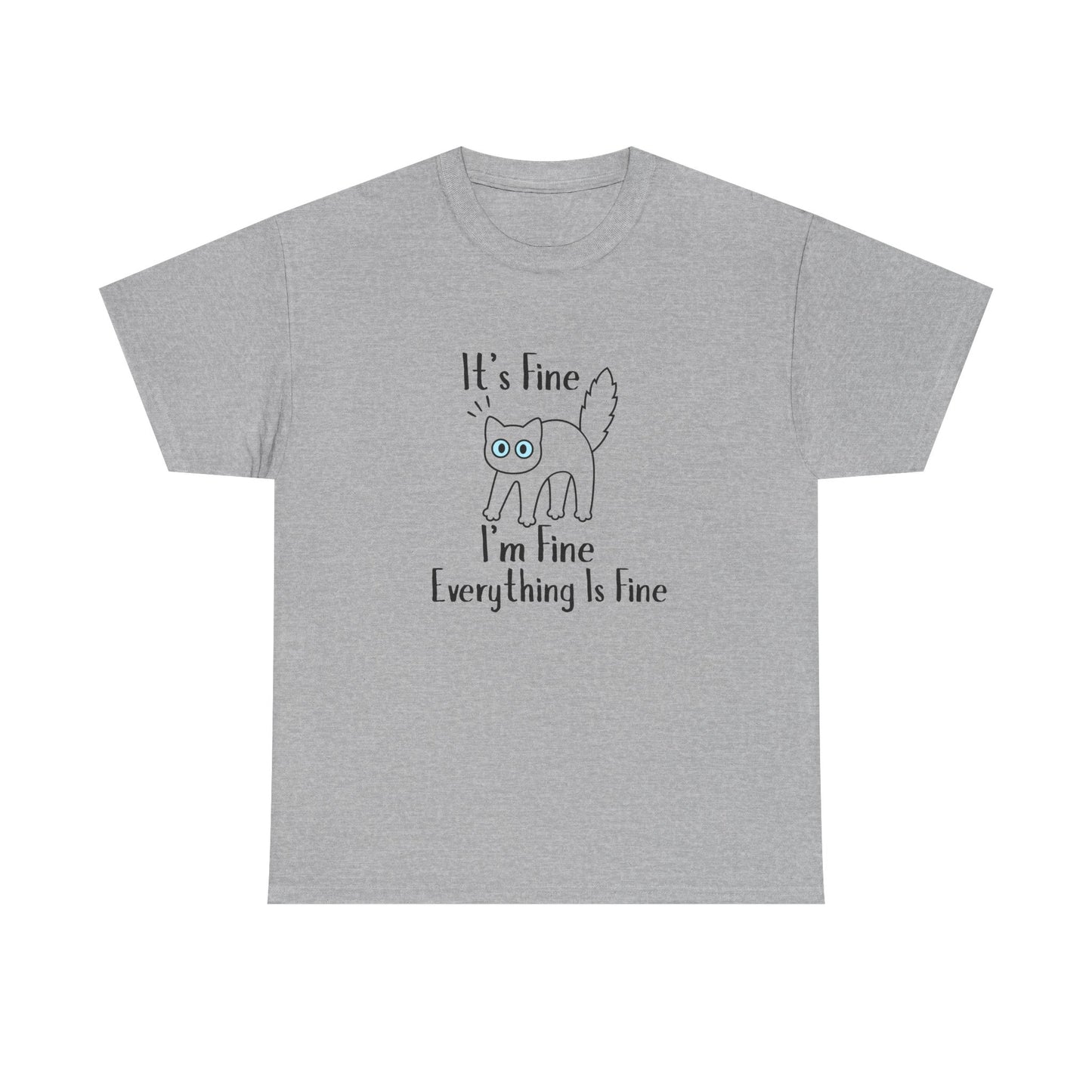 Cute Cat Humor Tee - Cat Lovers