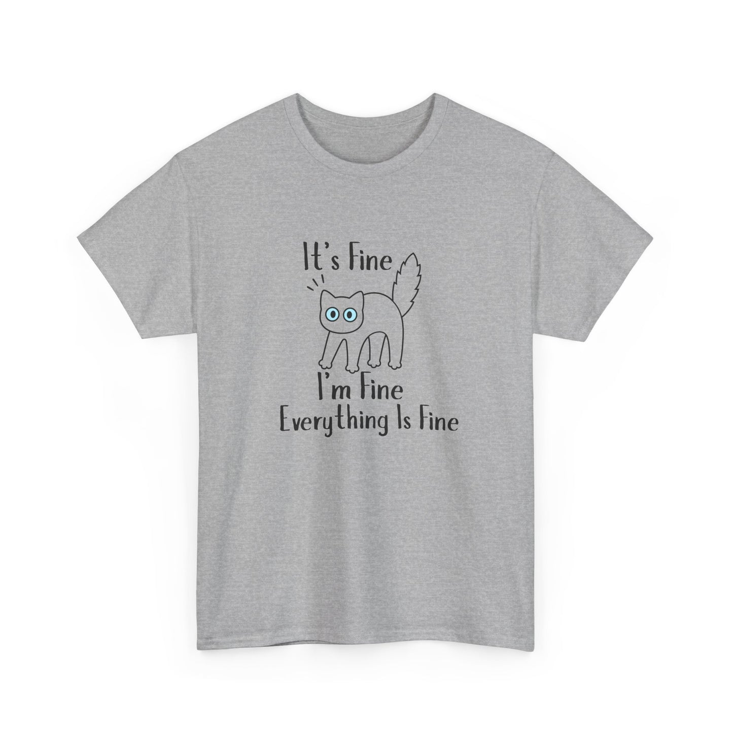 Cute Cat Humor Tee - Cat Lovers