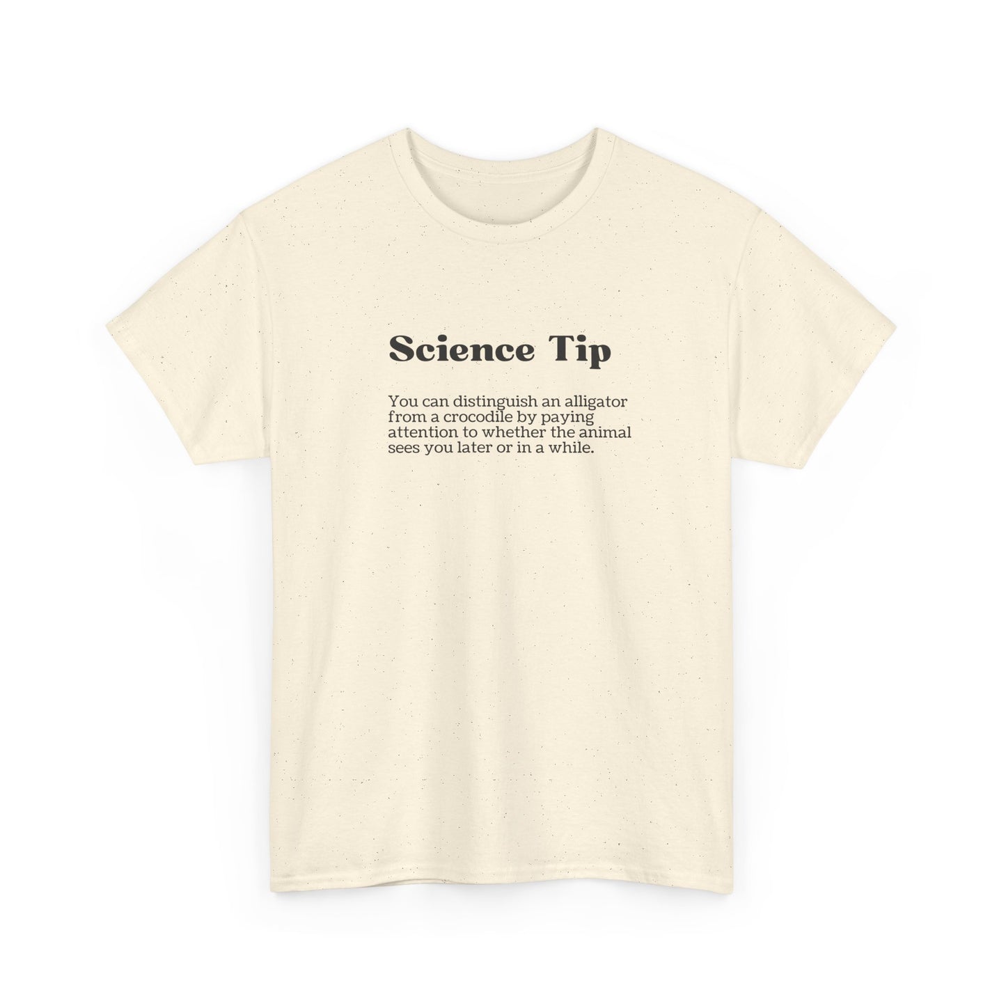 Science Tip Unisex Heavy Cotton Tee, Funny Science Shirt