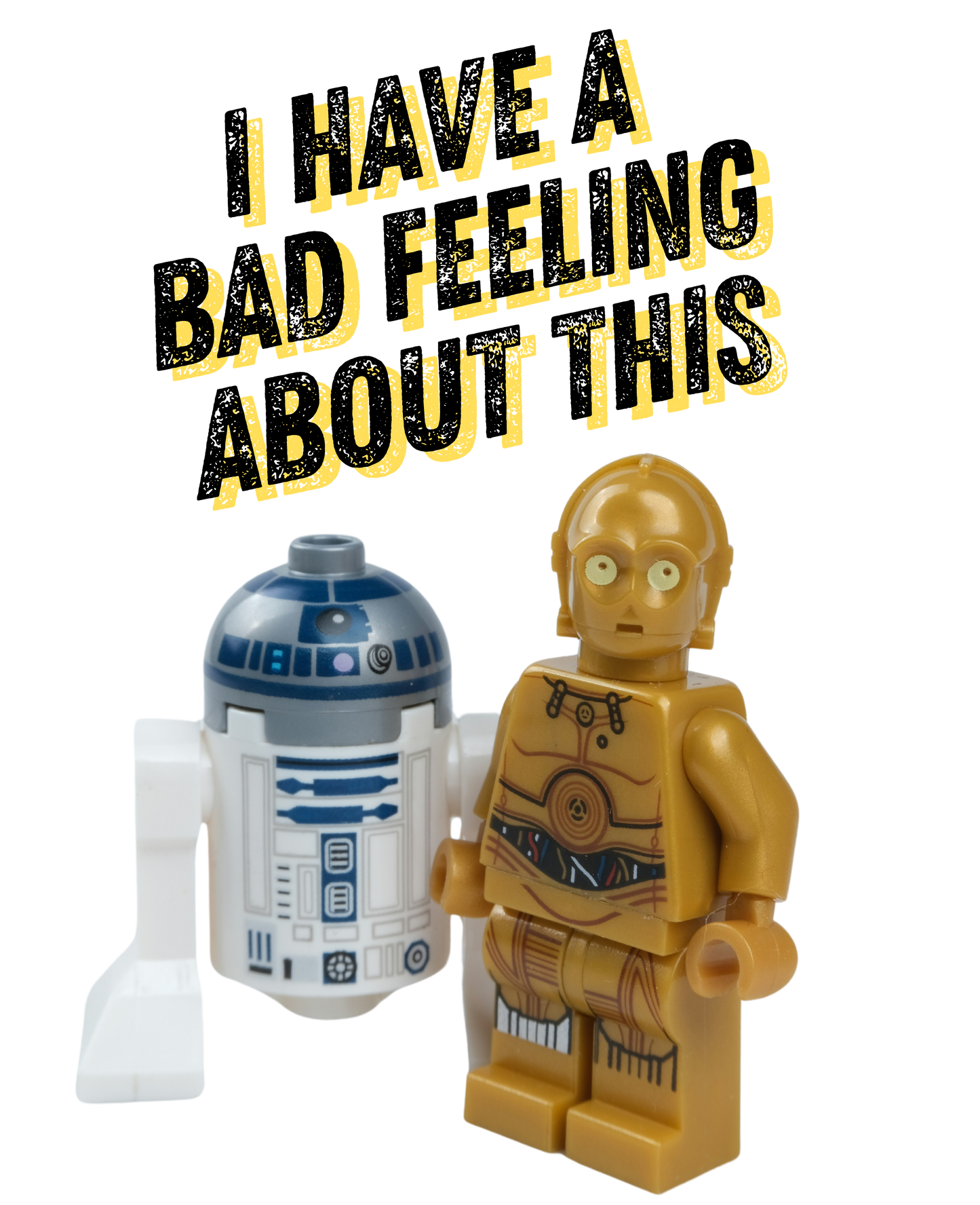 They have a bad feeling about this...