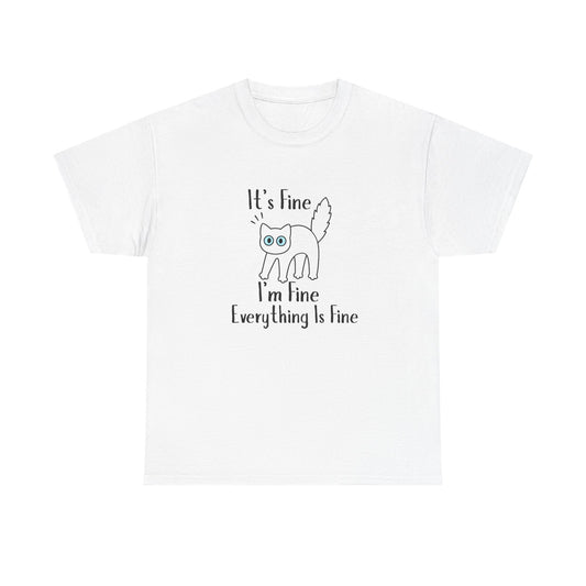 Cute Cat Humor Tee - Cat Lovers