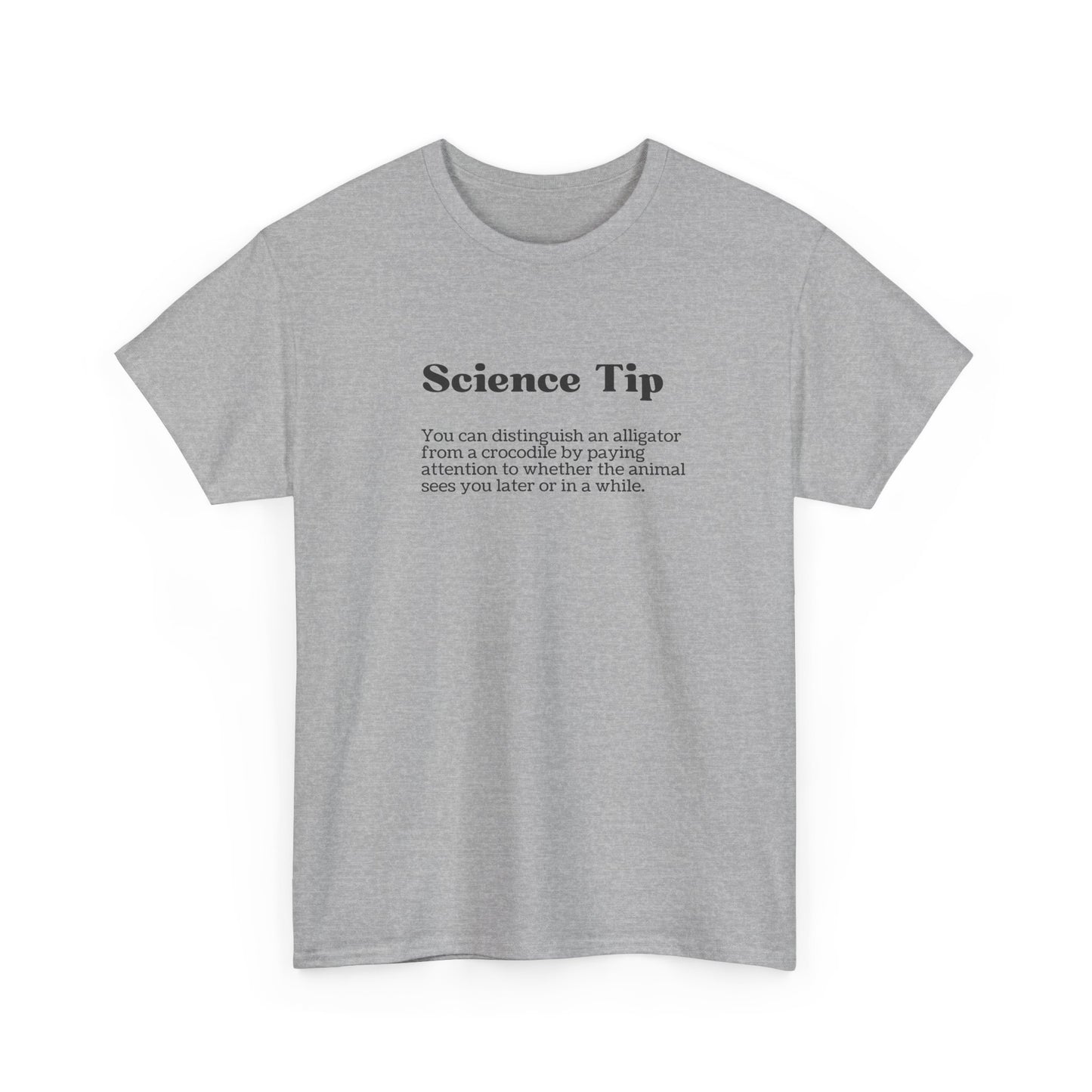 Science Tip Unisex Heavy Cotton Tee, Funny Science Shirt