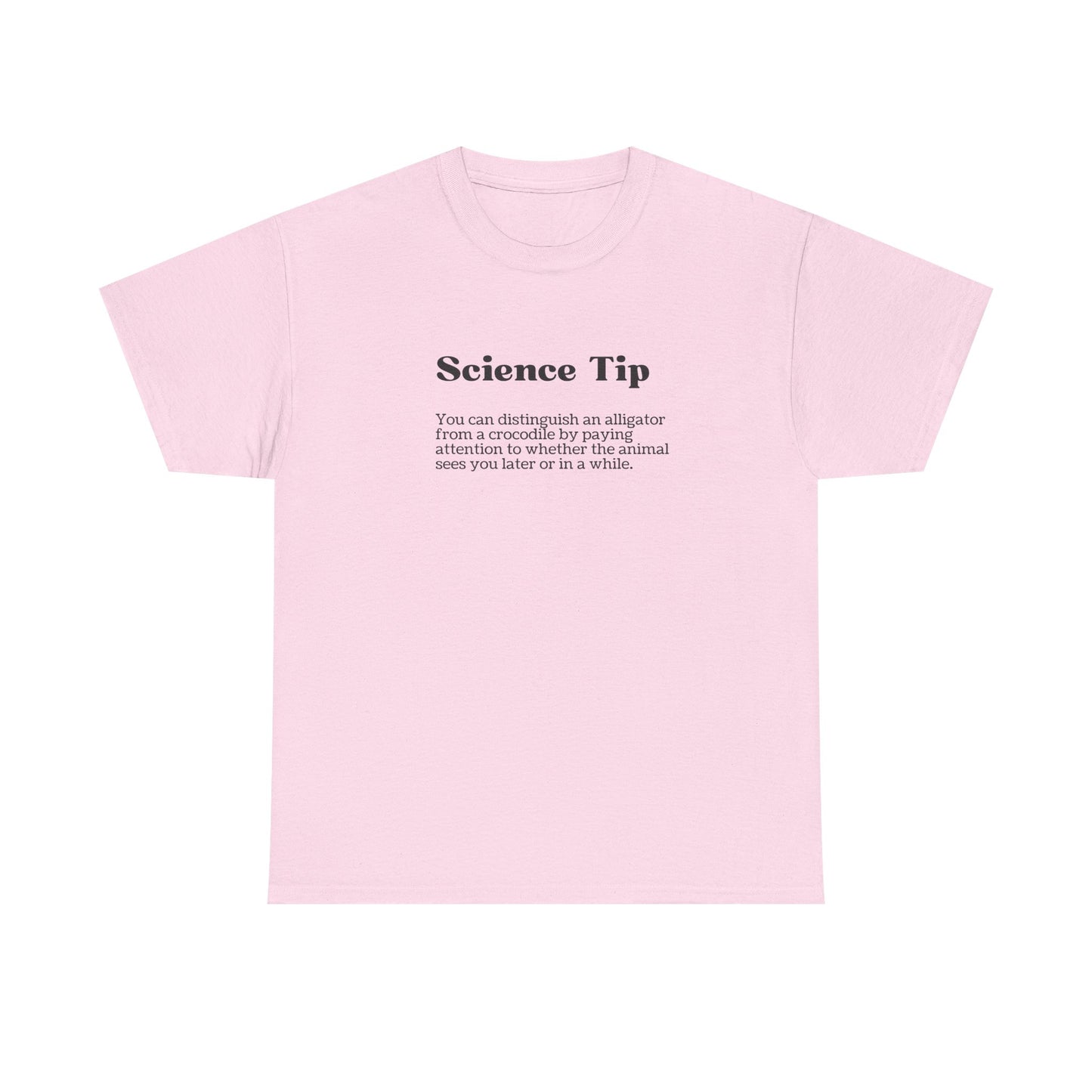 Science Tip Unisex Heavy Cotton Tee, Funny Science Shirt