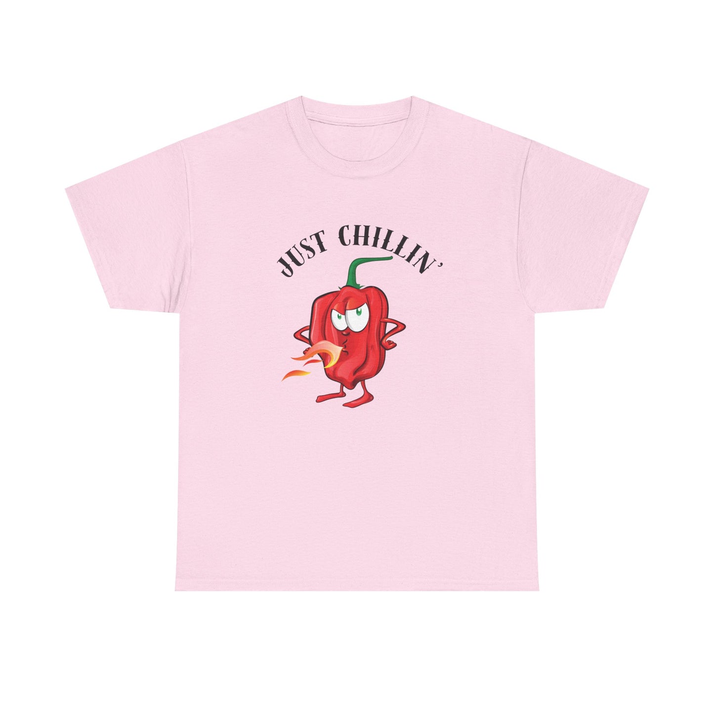 Chill Pepper T-Shirt – Fun Unisex Heavy Cotton Tee