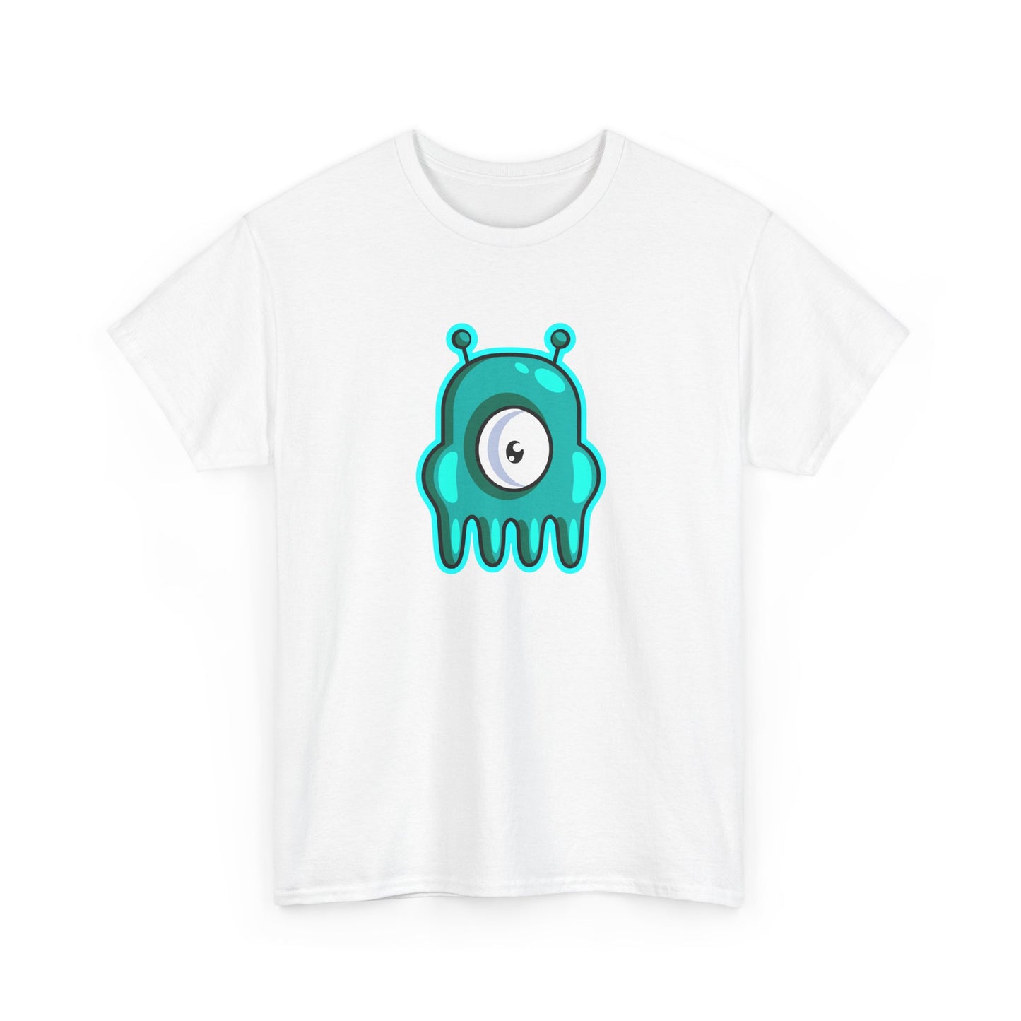 Whimsical Alien Tee – Fun Graphic T-Shirt, Cute Cartoon Shirt