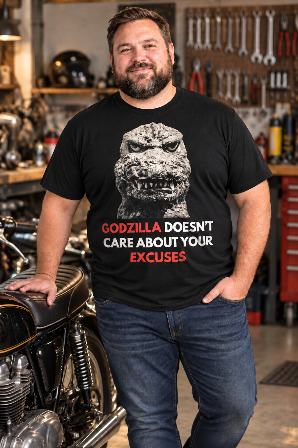 He Doesn’t Care About Your Excuses T-Shirt