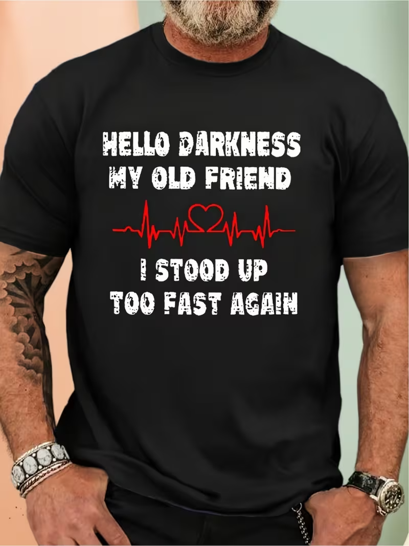 'Hello Darkness' | Sudden Vertical Velocity Correction Tee