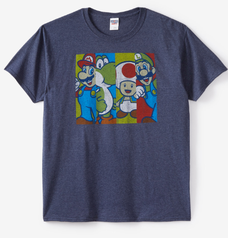 Mario, Luigi, Yoshi ... up to 4XL (limited time) - ShirtNerdXL